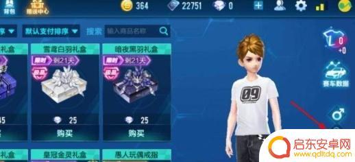 qq飞车手游怎么改变性别 QQ飞车手游怎么换性别