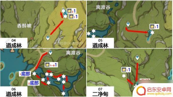 原神月莲位置图解 原神月莲采集地图分享