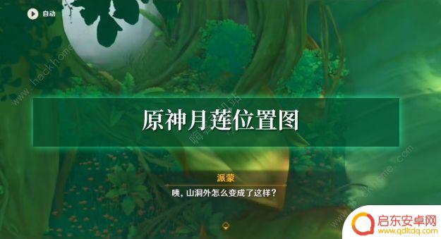 原神月莲位置图解 原神月莲采集地图分享
