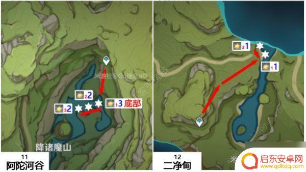 原神月莲位置图解 原神月莲采集地图分享