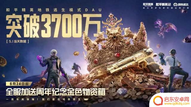 《和平精英》地铁逃生一周年：玩家收到游戏财报