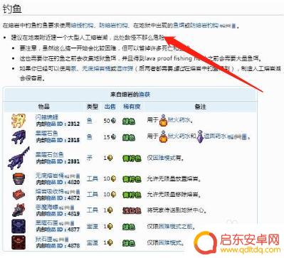 泰拉瑞亚里面岩浆钓鱼能钓出什么东西 泰拉瑞亚岩浆钓鱼能钓到哪些稀有物品