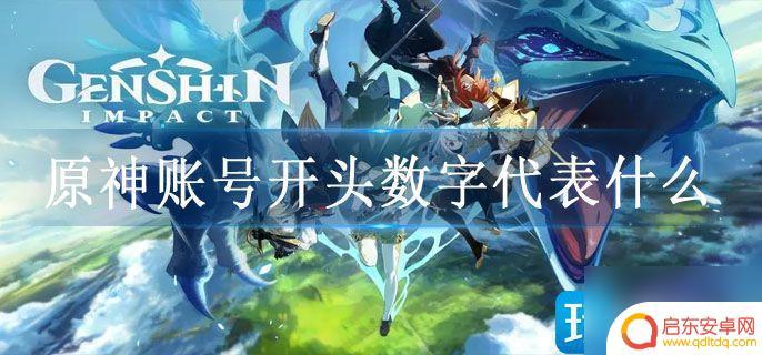 原神8开头是什么服 原神账号开头数字代表账号注册时间