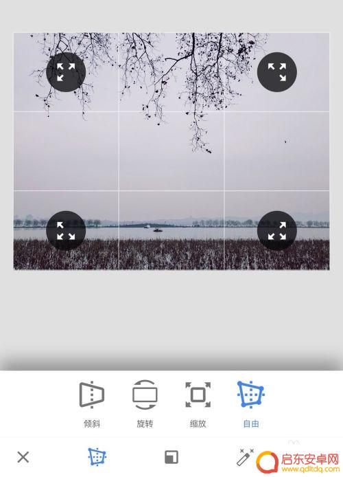 手机怎么拍平铺照片 手机上拍歪的照片如何调整为水平
