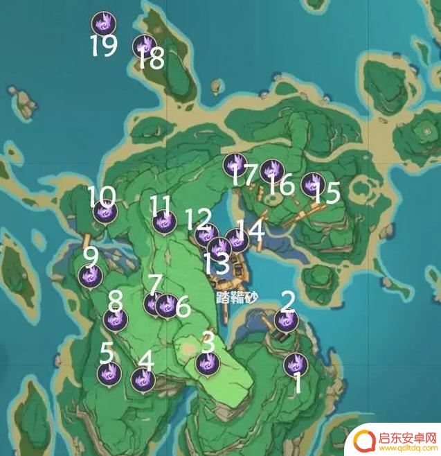 原神踏鞴砂中间雷神瞳怎么拿 原神稻妻任务踏鞴砂雷神瞳全收集攻略