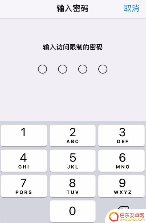 怎么取消苹果手机访问限制 iOS关闭限制访问的步骤