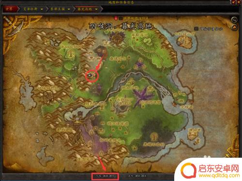 魔兽世界探索暮光高地 魔兽世界暮光高地地图