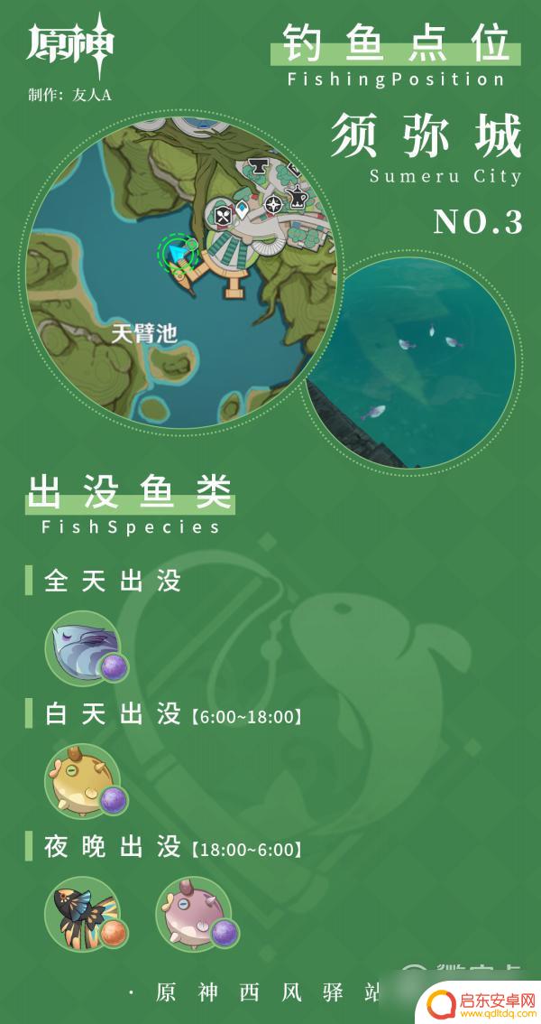 钓鱼原神地点须弥 原神须弥钓鱼地点攻略