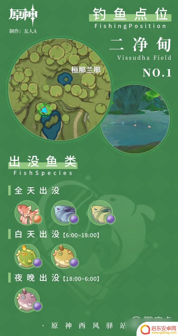 钓鱼原神地点须弥 原神须弥钓鱼地点攻略