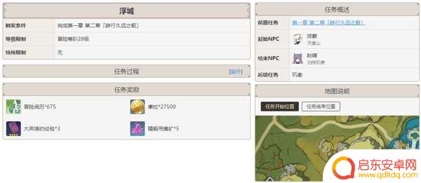 原神璃月主线任务列表 原神璃月主线任务流程
