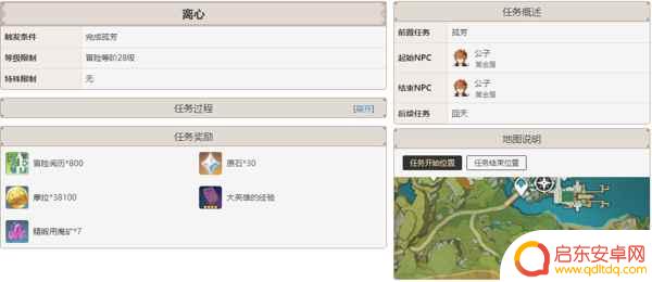 原神璃月主线任务列表 原神璃月主线任务流程