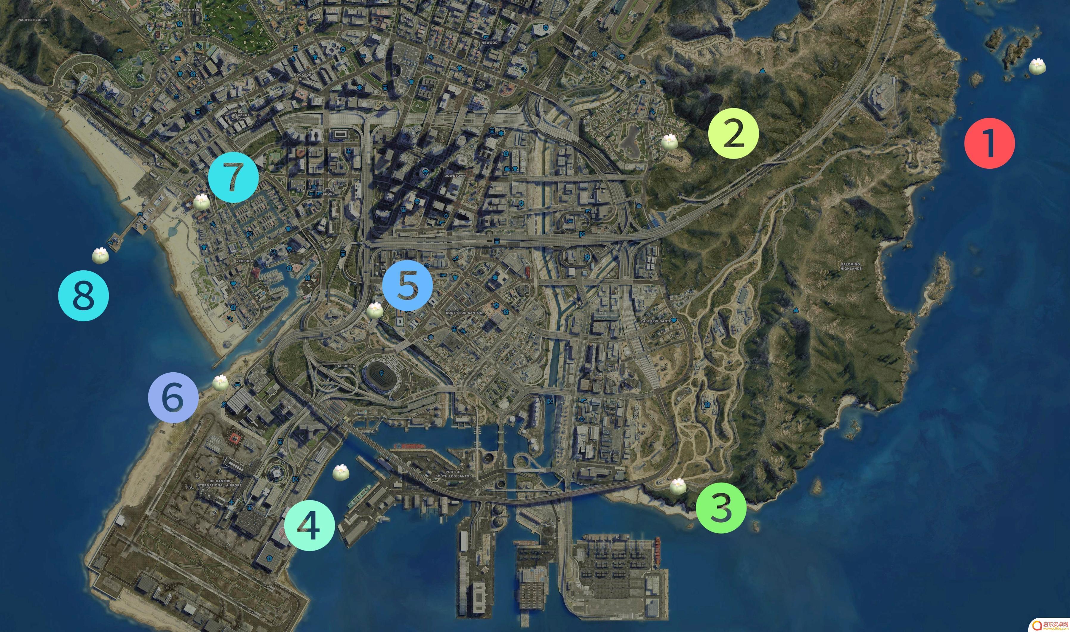 gta仙人掌位置 GTA5迷幻仙人掌出现地点