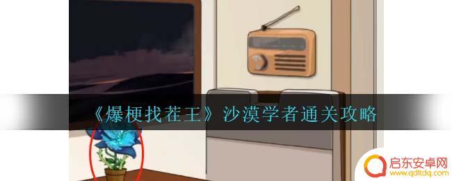 无敌脑洞王者沙漠学者 《爆梗找茬王》沙漠学者关卡攻略