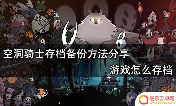 空洞骑士怎么备份存档 空洞骑士游戏存档分享