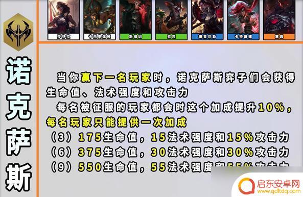 金铲铲之战怎么凑七个羁绊 金铲铲之战s9羁绊全图详解