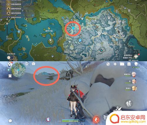 原神雪山远古坚冰在哪？探寻原神世界中雪山远古坚冰的位置