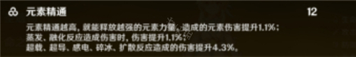 原神元素精通给谁用 《原神》元素精通是什么