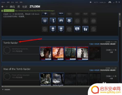 steam没徽章 Steam个人资料中如何查看徽章