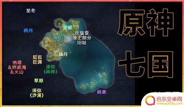 原神七神是哪个国家 原神中的七国是哪七个
