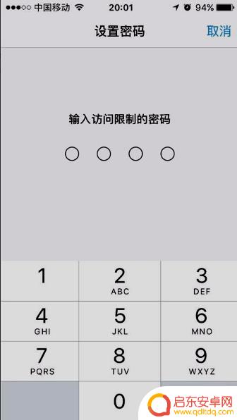 苹果手机访问应用设置密码(苹果手机访问app设置密码)