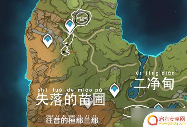原神虚弥入口 《原神》须弥全地下洞出入口位置图解