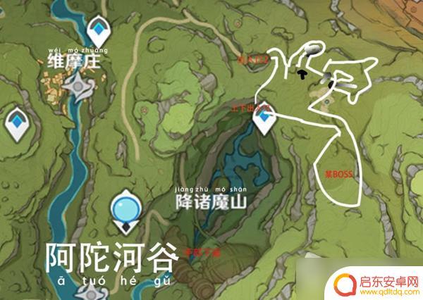 原神虚弥入口 《原神》须弥全地下洞出入口位置图解
