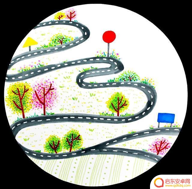 抖音绘画公路教案(抖音绘画公路教案怎么做)