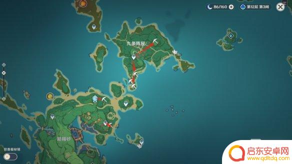 原神如何找到大量的白铁矿 《原神》白铁矿聚集地采集路线推荐