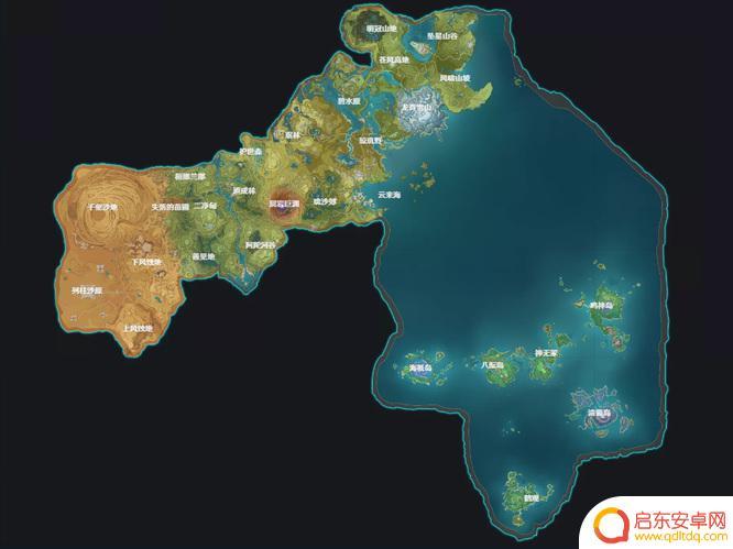 原神地图都有哪些 原神地图开启顺序指南