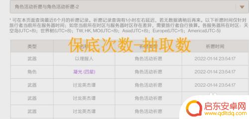 原神如何查看保底次数几次 如何查看原神保底机制还有多少次