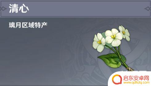 原神清新哪里采集 游戏原神中清心在哪里采集