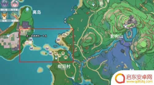 原神捕捉动物分布图 原神小动物分布位置图鉴