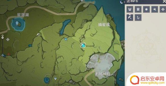 原神矿石分布图最全挖矿点一览 原神铁矿石分布图