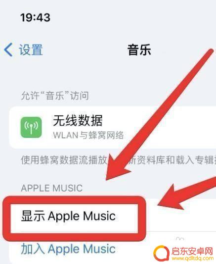 苹果手机听歌怎么设置不显示在屏幕上 怎样在苹果手机上关闭自带音乐的屏幕显示