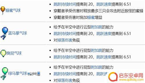泰拉瑞亚绿球 泰拉瑞亚气球合成配方
