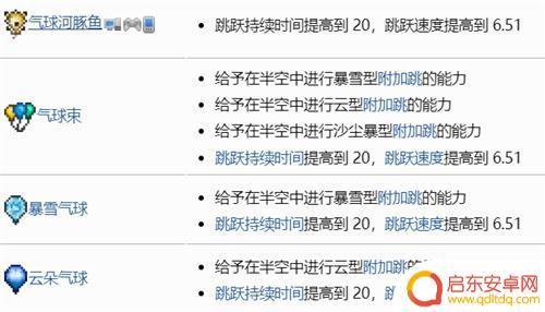 泰拉瑞亚绿球 泰拉瑞亚气球合成配方