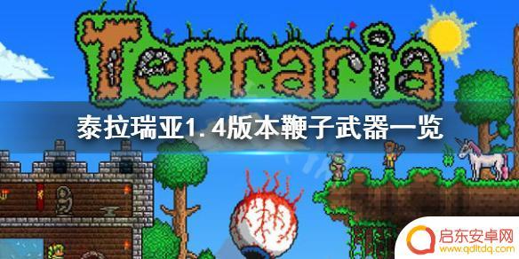 泰拉瑞亚地牢的鞭子 泰拉瑞亚1.4版本鞭子种类
