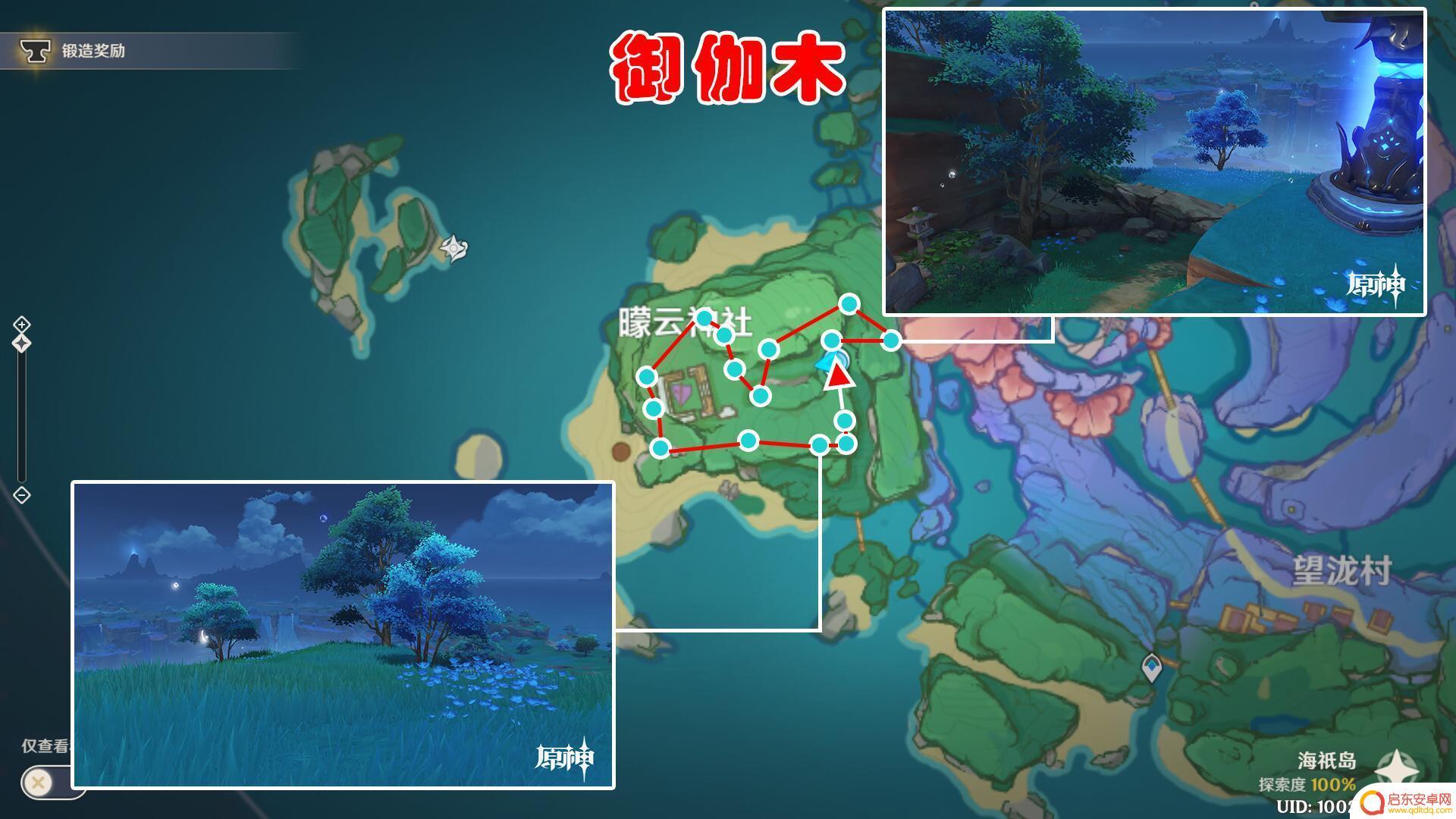 原神御伽木最佳采集区域 原神御伽木采集地点