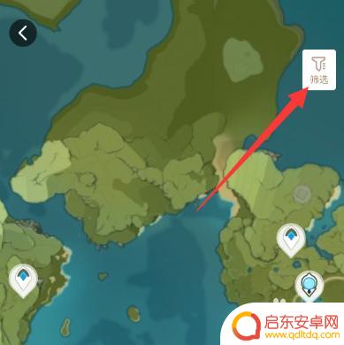 原神地图怎么显示资源 怎样在原神中准确查看各种资源点的位置