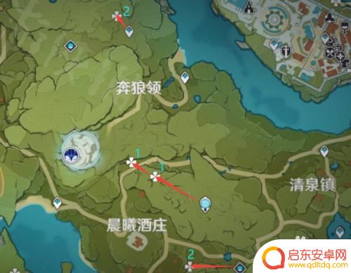 原神当中怎么打蒲公英 原神蒲公英快速采集路线攻略