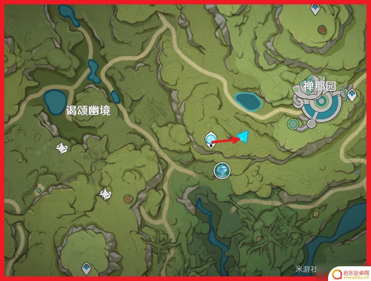 原神森林中的苗圃 《原神》水天供书苗圃在森林中位置