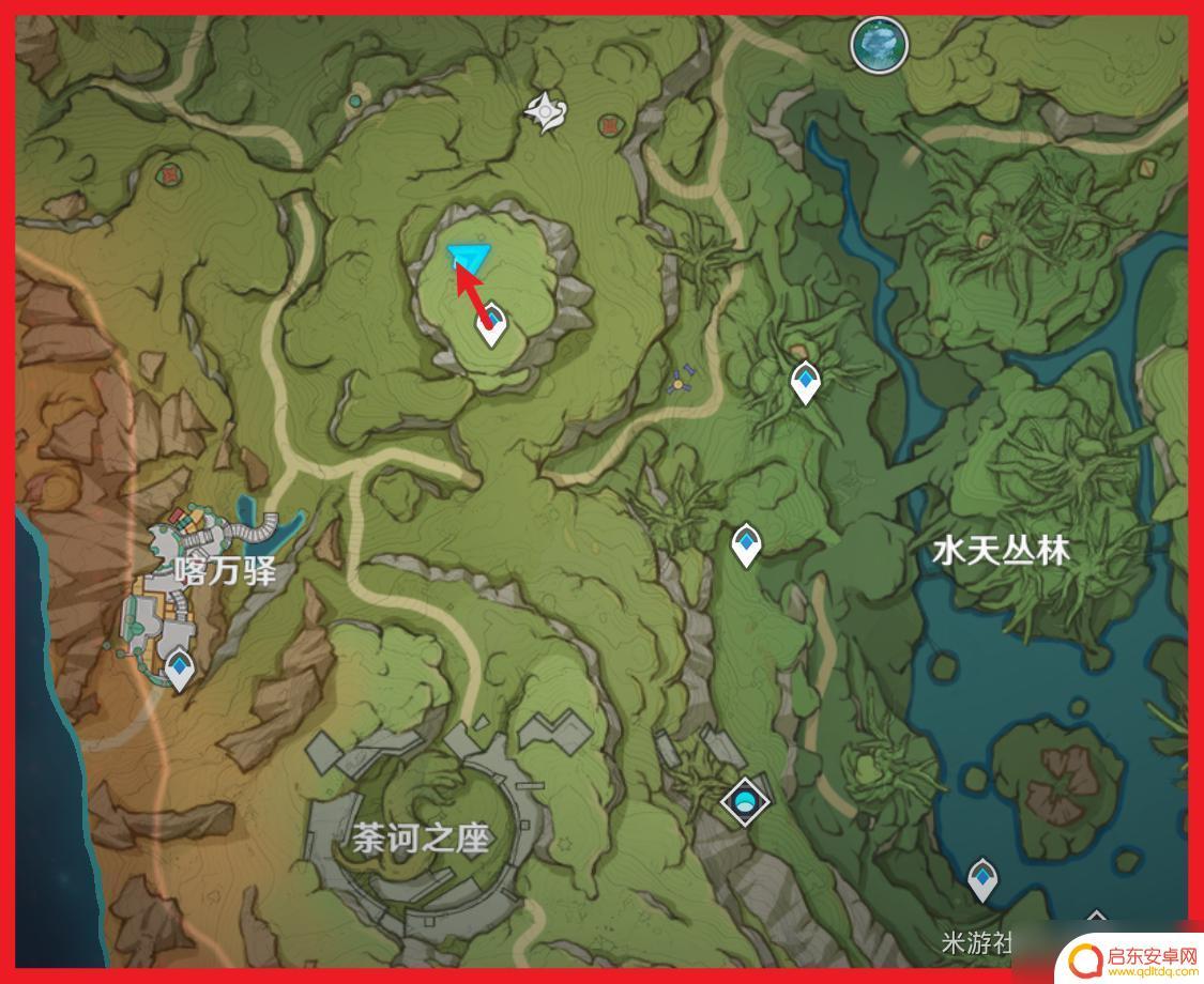 原神森林中的苗圃 《原神》水天供书苗圃在森林中位置