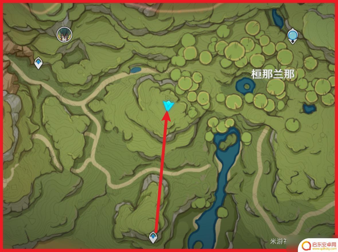 原神森林中的苗圃 《原神》水天供书苗圃在森林中位置