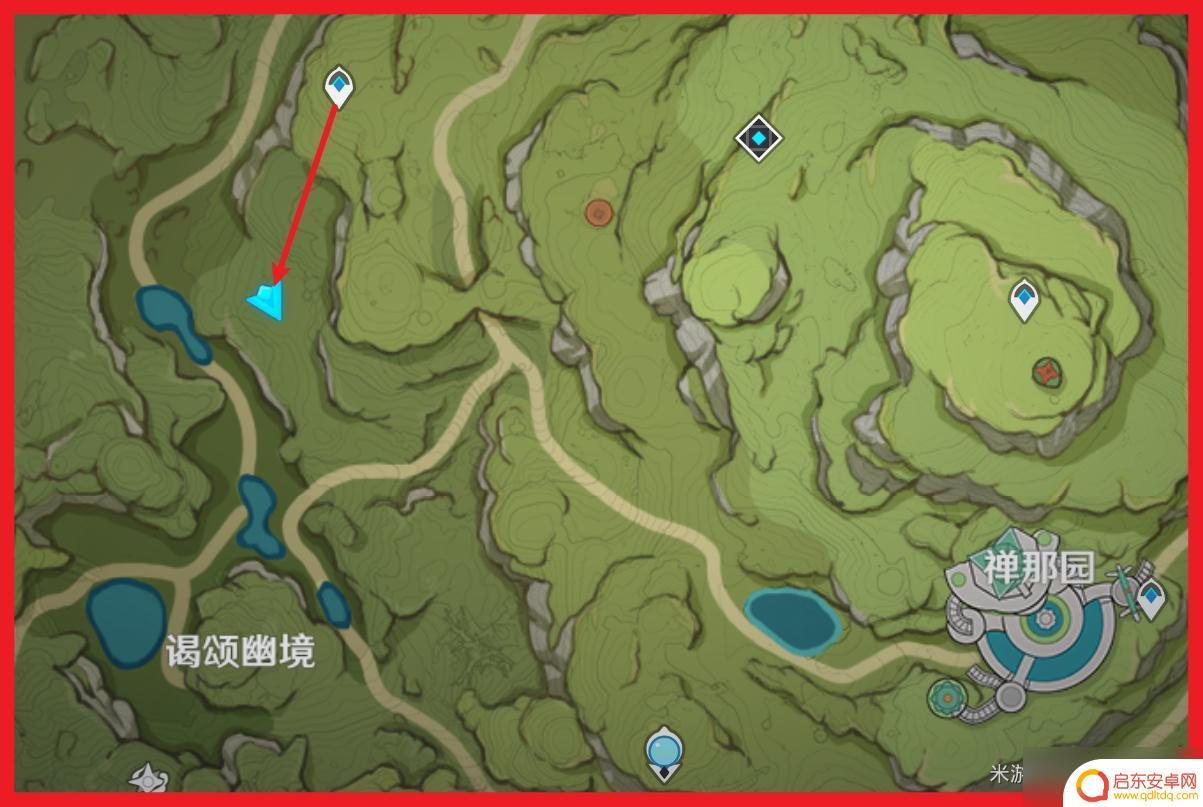 原神森林中的苗圃 《原神》水天供书苗圃在森林中位置