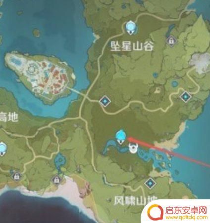 原神风啸山坡的风神瞳怎么拿 原神风啸山坡风神瞳位置攻略