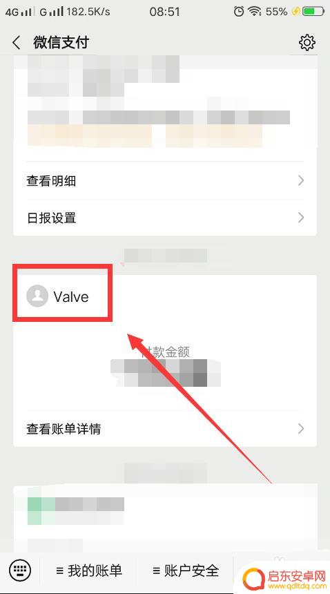 微信怎么快速找到steam账单 在微信上如何找到Steam游戏的账单