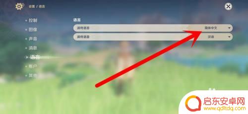 原神国服改语言 原神手游怎么修改语言为中文