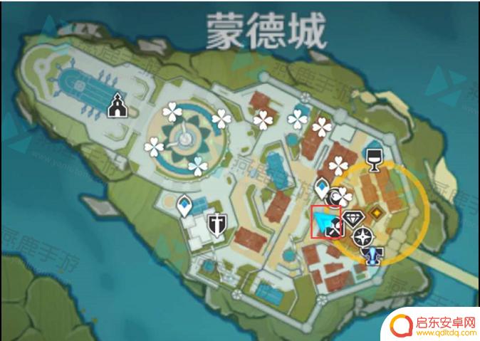 原神向喷泉广场上的路人在哪 原神喷泉广场路人位置怎么找
