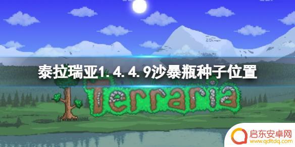泰拉瑞亚沙漠金字塔种子 1.4.4.9版本泰拉瑞亚沙暴瓶种子位置攻略