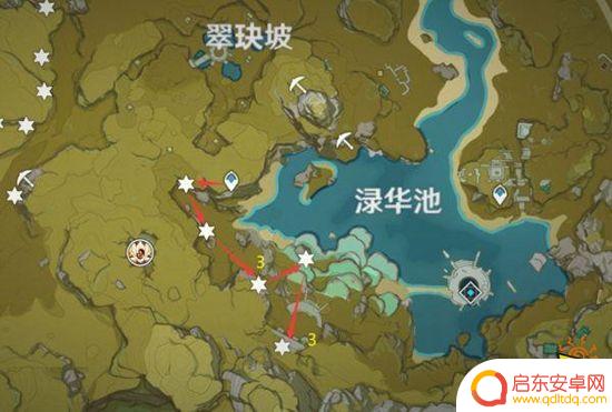 原神石珀哪里可以采集 原神石珀采集地点全图攻略